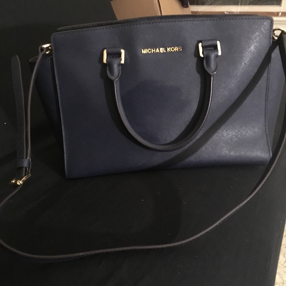 Michael Kors Selma Large Saffiano Leather Satchel